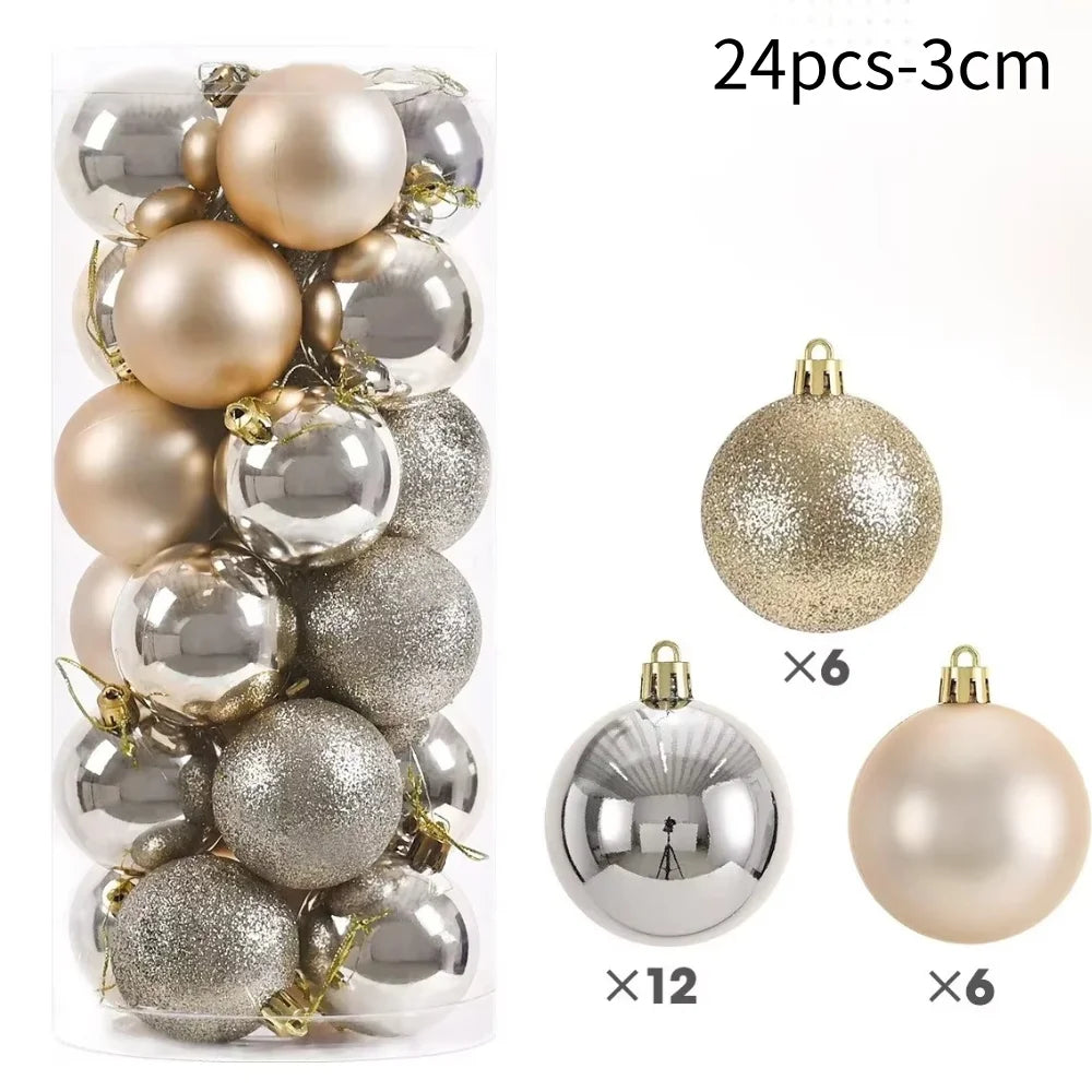 50Pcs Christmas balls