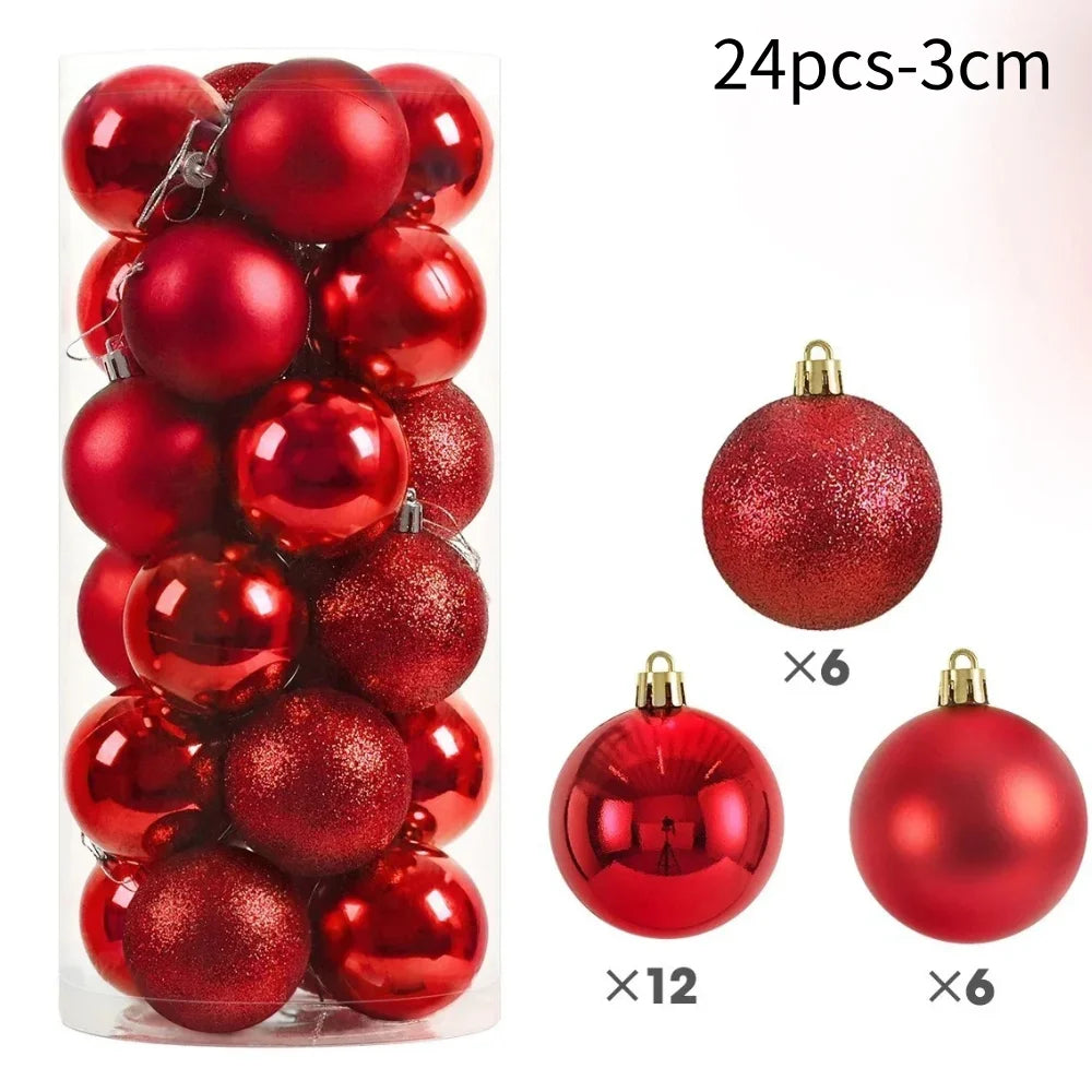 50Pcs Christmas balls