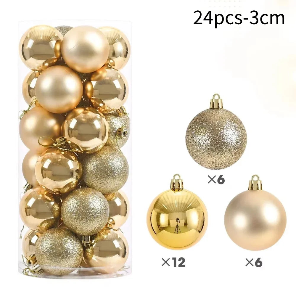 50Pcs Christmas balls